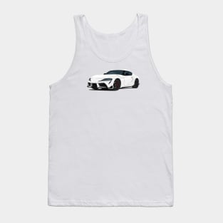 Supra 5th Generation GR A90 white Tank Top